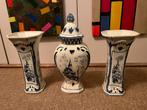 Delfts blauw kaststel, Antiek en Kunst, Antiek | Vazen, Ophalen of Verzenden