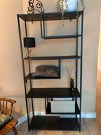 Stijlvolle Zwarte Boekenkast, Ophalen, Zo goed als nieuw