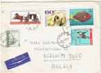B 1130.1 Polen 1970 naar Berchem Belgie Paard en koets Hond, Postzegels en Munten, Brieven en Enveloppen | Buitenland, Envelop
