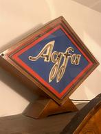 Vintage Agfa Neon Reclamebord, Ophalen