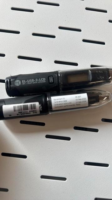 Data logger el usb 2 lcd / rh temp data  logger beschikbaar voor biedingen