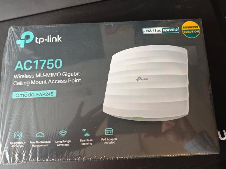 TP-link Omada EAP245 - ac1750 (3stuks beschikbaar), Computers en Software, Accesspoints, Zo goed als nieuw, Ophalen of Verzenden