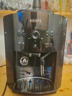 Krups volautomatische espressomachine zwart, Witgoed en Apparatuur, Koffiezetapparaten, Ophalen, Espresso apparaat, 10 kopjes of meer
