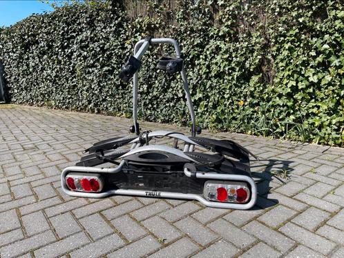 Thule Euroclick fietsdrager voor afneembare trekhaak, Auto diversen, Fietsendragers, Gebruikt, Trekhaakdrager, 2 fietsen, Ophalen