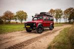 Land Rover Defender 2.4Tdci Station Wagon Unieke uitvoering, Auto's, Gebruikt, 4 cilinders, 122 pk, Leder