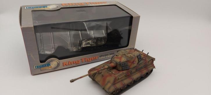 Dragon Armor 60003 King Tiger, Hobby en Vrije tijd, Modelbouw | Auto's en Voertuigen, Nieuw, Tank, 1:50 of kleiner, Overige merken