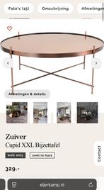 Bijzettafel / salontafel koper., Huis en Inrichting, Ophalen, Zo goed als nieuw