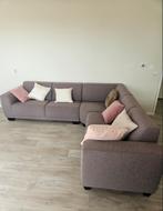 hoekbank grijs/blauw tint 270 cm x 240 cm, Huis en Inrichting, Banken | Bankstellen, Ophalen, 250 tot 300 cm, Hoekbank, Zo goed als nieuw