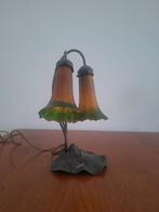 Art nouveau style lampje 2 kelken, Antiek en Kunst, Antiek | Lampen, Ophalen