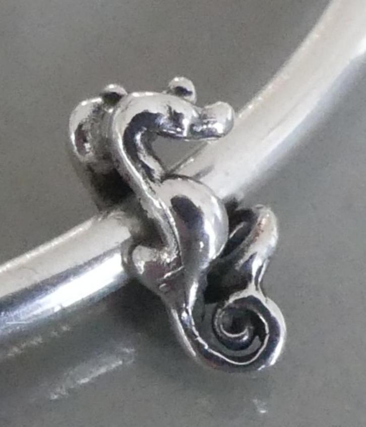 Trollbeads ZEEPAARDJES **NIEUW**, Sieraden, Tassen en Uiterlijk, Bedels, Nieuw, Trollbeads, Zilver, 1 bedel, Verzenden