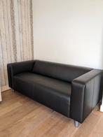 Vrijwel nieuwe Ikea 2 zits bank Klippan. Zwart kunstleer., Ophalen, 150 tot 200 cm, Tweepersoons, Zo goed als nieuw