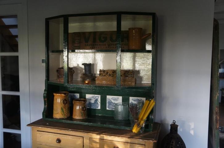 bovendeel van buffetkast / buffet kast, Huis en Inrichting, Kasten | Buffetkasten, Gebruikt, 150 tot 200 cm, 25 tot 50 cm, Ophalen