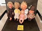 Ouderwetse poppen babys met kleertjes set 2, Verzamelen, Poppen, Ophalen of Verzenden, Zo goed als nieuw