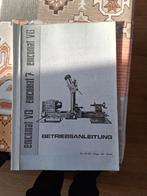 Emcomat 7 , Emcomat V8 gebruiksaanwijzing, Doe-het-zelf en Verbouw, Draaibanken, Ophalen of Verzenden, Nieuw, Metaaldraaibank