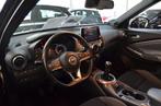 Nissan Juke 1.0 DIG-T Tekna|NLauto|SFEERVERL.| STOELVERW|CAR, Stof, Zwart, Origineel Nederlands, Handgeschakeld