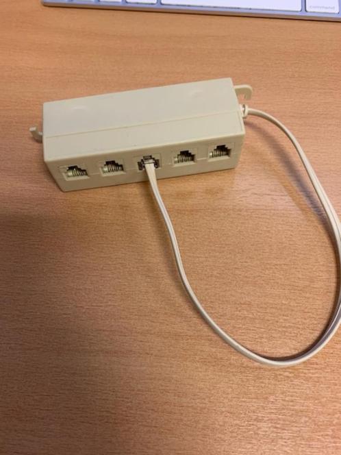 RJ11 Splitter 1 naar 4, Telecommunicatie, ISDN en ADSL, Nieuw, Splitter, Ophalen of Verzenden