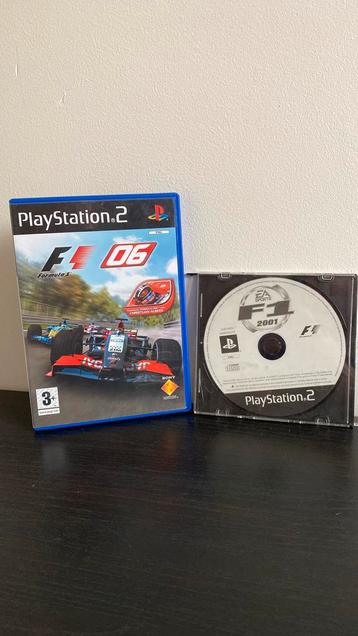 2 formule 1 games voor de PlayStation 2 beschikbaar voor biedingen