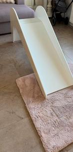 Jupiduu houten glijbaan wit met kleed voor zachte landing, Kinderen en Baby's, Ophalen, Zo goed als nieuw