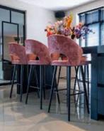 Richmond 2 Barstoelen Rose Chenille S4562 Savoy, Huis en Inrichting, Barkrukken, 3 krukken, Ophalen, Nieuw