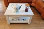 Goossens Salontafel Magazines 70 x 70 x 40 (nieuw € 299), Huis en Inrichting, Tafels | Salontafels, Ophalen, Gebruikt, 50 tot 100 cm