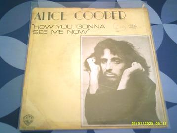 Alice Cooper  – How You Gonna See Me Now vinyl singel -ZGST beschikbaar voor biedingen