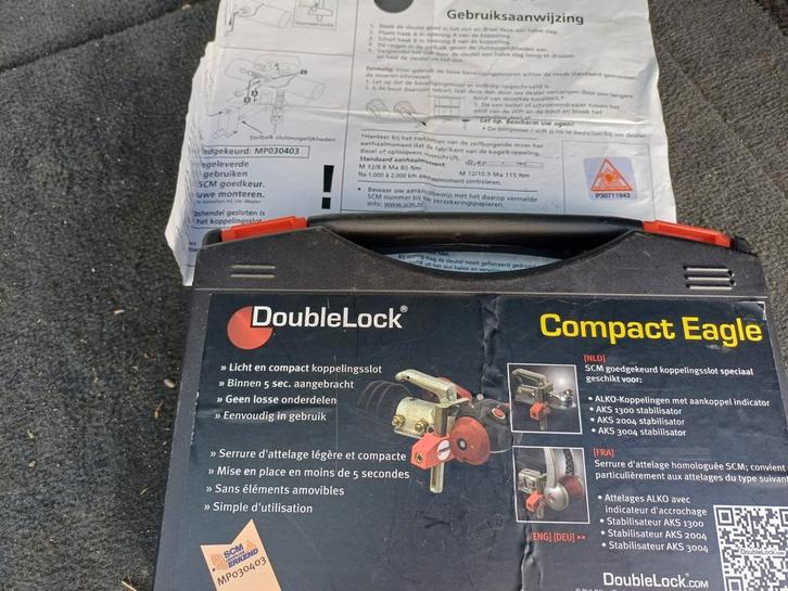 Doublet lock, Caravans en Kamperen, Caravan accessoires, Zo goed als nieuw, Ophalen of Verzenden