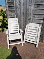 2 Kunststof tuinstoelen van Hartman, Tuin en Terras, Tuinstoelen, Ophalen, Gebruikt, Kunststof