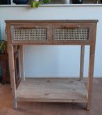 Webbing kastje, Huis en Inrichting, Kasten | Dressoirs, Ophalen, Gebruikt, 75 cm of meer, Eikenhout