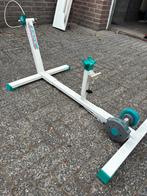Hometrainer racefiets, Sport en Fitness, Ophalen, Zo goed als nieuw, Metaal, Benen