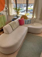 Wehkamp hoekbank Arles boucle beige creme, Huis en Inrichting, Ophalen, Zo goed als nieuw