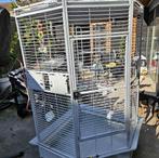 Vogelkooi, Dieren en Toebehoren, Ophalen of Verzenden, Zo goed als nieuw, Aluminium, Vogelkooi