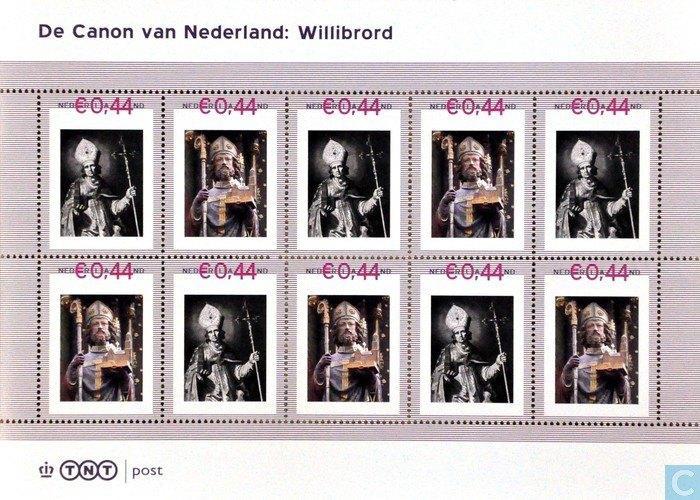 Canon van Nederland: Willibrord, Postzegels en Munten, Postzegels | Nederland, Postfris, Na 1940, Ophalen of Verzenden