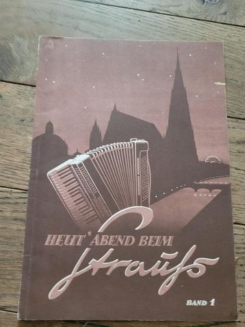 bladmuziek accordeon in goede bruikbare staat beschikbaar voor biedingen