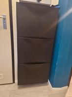 Ikea Trones schoenenkast zwart (3 stuks), Huis en Inrichting, Kasten | Schoenenkasten, Ophalen