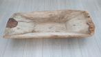 Antieke houten trog deegbak 88cm uit een stuk hout gesneden, Huis en Inrichting, Woonaccessoires | Schalen en Manden, Gebruikt