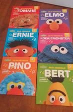 Mijn vriendje Bert ernie pino kmonster tommie elmo boek, Ophalen of Verzenden, Zo goed als nieuw