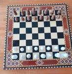 Marmeren schaakstukken, Hobby en Vrije tijd, Gezelschapsspellen | Bordspellen, Een of twee spelers, Ophalen of Verzenden, Gebruikt