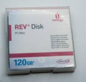 iomega rev Disk 120gb beschikbaar voor biedingen