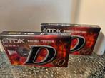 Nieuwe TDK D60 cassettebandjes., 2 t/m 25 bandjes, Overige genres, Ophalen of Verzenden, Zo goed als nieuw