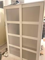 IKEA KVIKNE kledingkast wit, Huis en Inrichting, Kasten | Roldeurkasten en Archiefkasten, Ophalen, Gebruikt, 50 tot 100 cm, 150 tot 200 cm