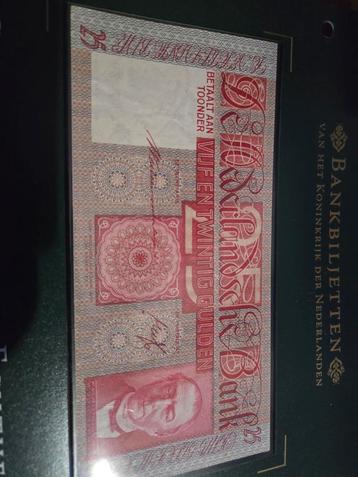Zeldzaam 25 Gulden Biljet 1931 - Mr. Mees beschikbaar voor biedingen