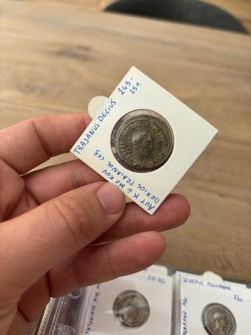 Romeinse munt - Trajanus Decius beschikbaar voor biedingen