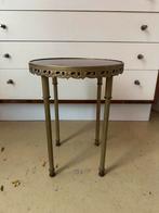 Vintage plantentafeltje, brocante bijzettafeltje België, Ophalen of Verzenden