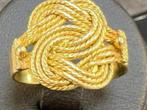 Prachtige vintage gouden ring Mattenklopper 14 karaat 585, Sieraden, Tassen en Uiterlijk, Ringen, Ophalen of Verzenden, Zo goed als nieuw