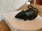 Beeld Beeldje Antieke Chinese Bronzen Rat, Antiek en Kunst, Kunst | Niet-Westerse kunst, Ophalen of Verzenden