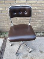 Vintage jaren 60 - 70 bureau stoel, Ophalen