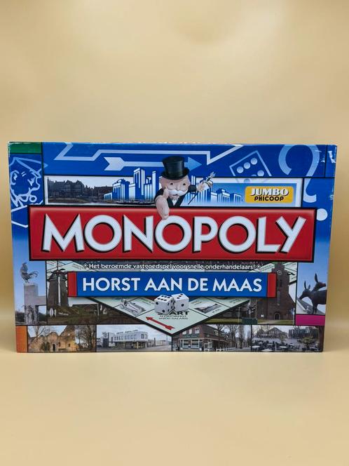 Monopoly Horst aan de Maas Spel Nieuw Bordspel, Hobby en Vrije tijd, Gezelschapsspellen | Bordspellen, Nieuw, Drie of vier spelers