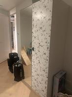 Pax kast met glazen lades en stalen lade, Ophalen, Gebruikt, 50 tot 100 cm, Glas