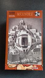 Puzzel Balkon van M.C. Escher 1000 stukjes, Hobby en Vrije tijd, Ophalen of Verzenden, 500 t/m 1500 stukjes, Legpuzzel, Zo goed als nieuw