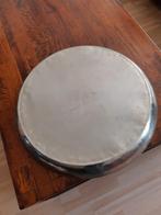 Antiek metalen dienblad, Huis en Inrichting, Woonaccessoires | Dienbladen, Ophalen, Rond, Metaal